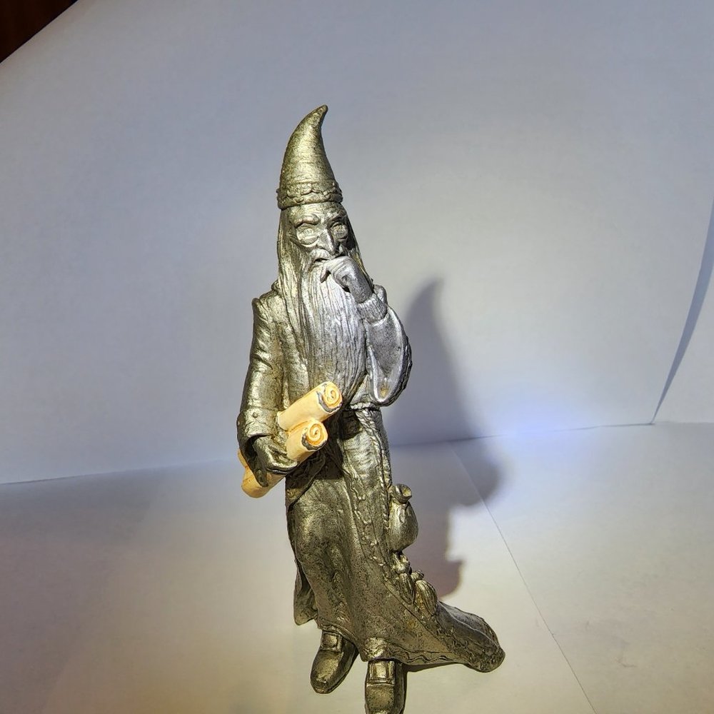 Harry Potter Dumbledore Pewter Figure Hallmark Christmas Ornament